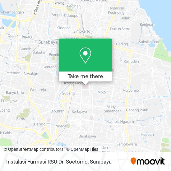 Instalasi Farmasi RSU Dr. Soetomo map