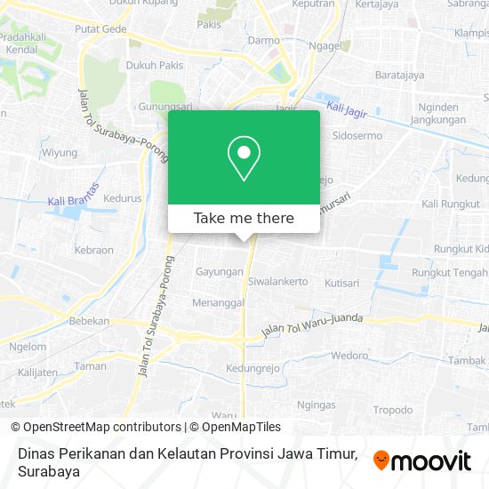 Dinas Perikanan dan Kelautan Provinsi Jawa Timur map