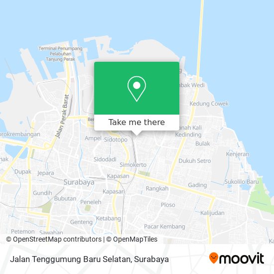 Jalan Tenggumung Baru Selatan map