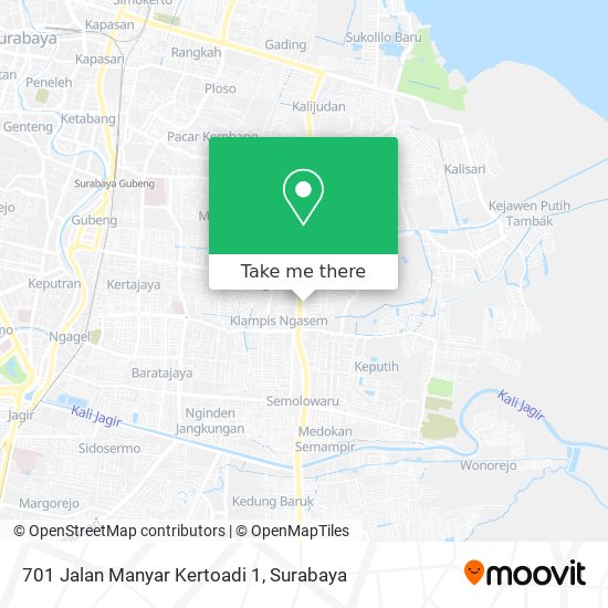 701 Jalan Manyar Kertoadi 1 map
