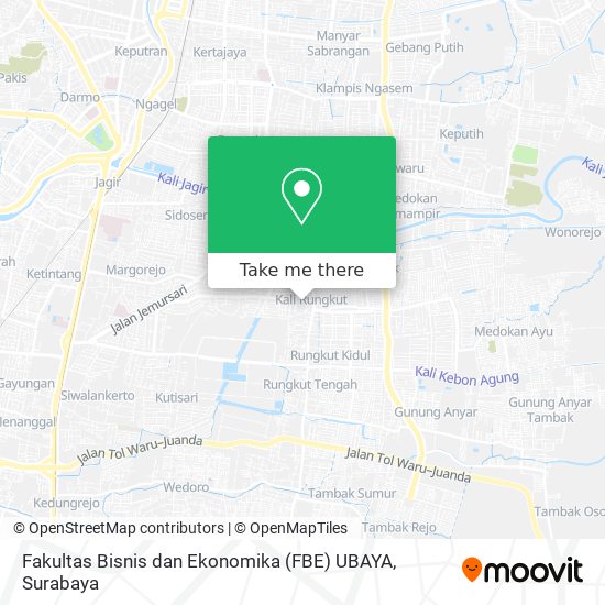 Fakultas Bisnis dan Ekonomika (FBE) UBAYA map