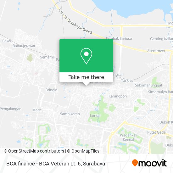 BCA finance - BCA Veteran Lt. 6 map