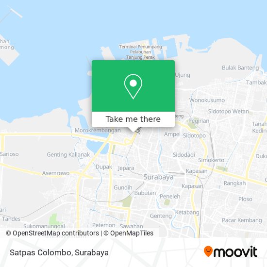 Satpas Colombo map