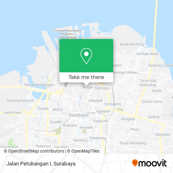 Jalan Petukangan I map