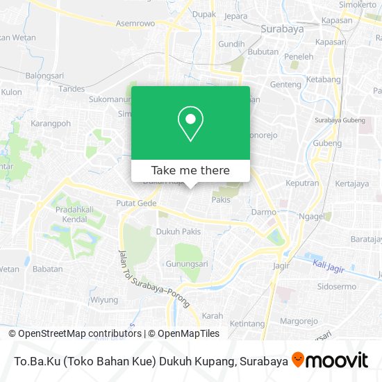 To.Ba.Ku (Toko Bahan Kue) Dukuh Kupang map