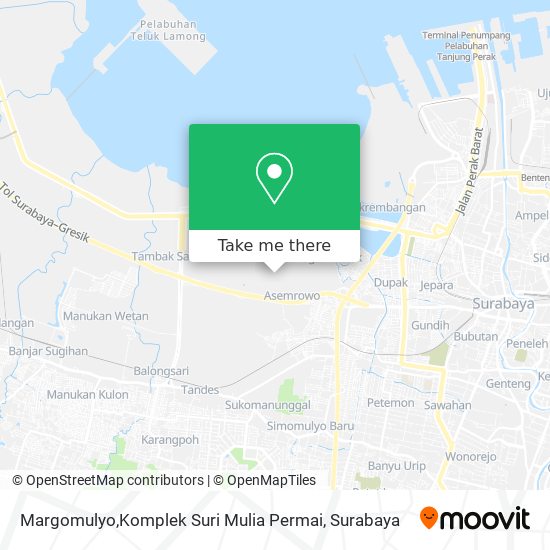 Margomulyo,Komplek Suri Mulia Permai map