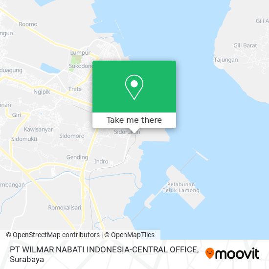 PT WILMAR NABATI INDONESIA-CENTRAL OFFICE map