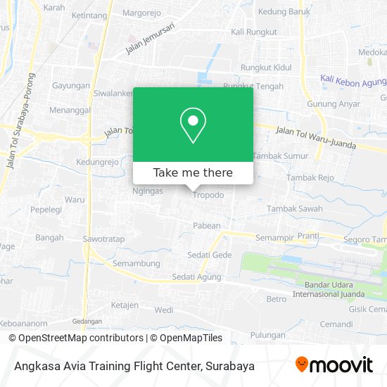 Angkasa Avia Training Flight Center map