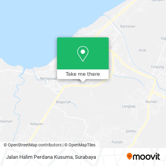 Jalan Halim Perdana Kusuma map