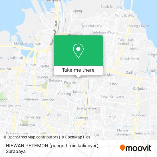 HIEWAN PETEMON (pangsit mie kalianyar) map