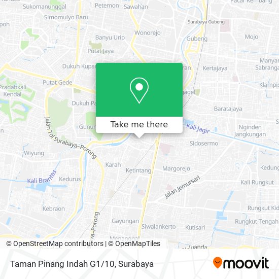 Taman Pinang Indah G1/10 map