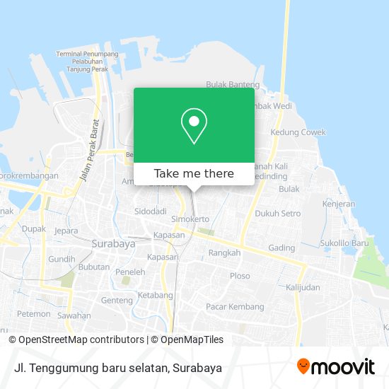 Jl. Tenggumung baru selatan map