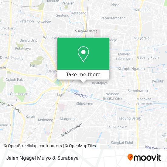 Jalan Ngagel Mulyo 8 map