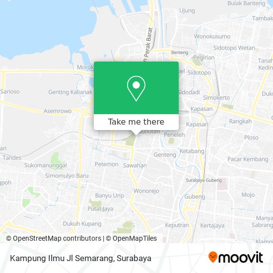 Kampung Ilmu Jl Semarang map