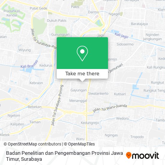 Badan Penelitian dan Pengembangan Provinsi Jawa Timur map