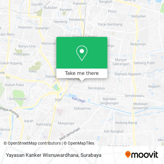 Yayasan Kanker Wisnuwardhana map