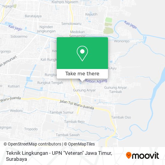 Teknik Lingkungan - UPN "Veteran" Jawa Timur map