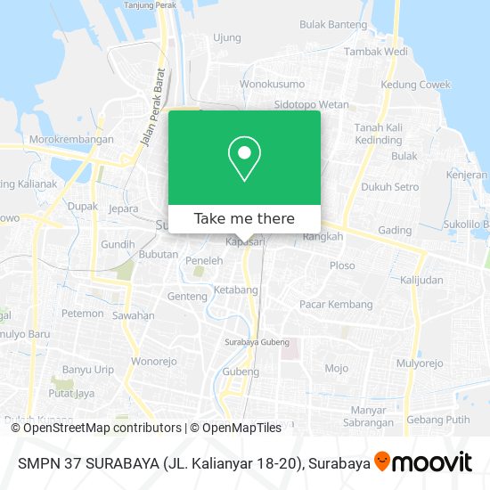 SMPN 37 SURABAYA (JL. Kalianyar 18-20) map