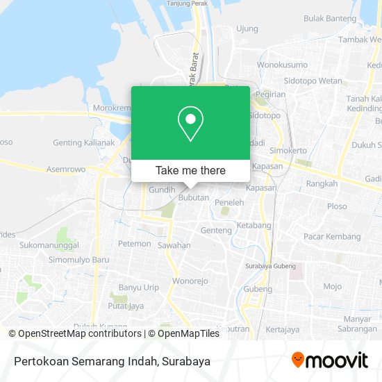 Pertokoan Semarang Indah map