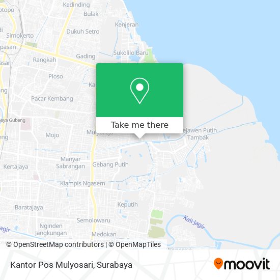 Kantor Pos Mulyosari map