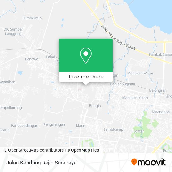 Jalan Kendung Rejo map