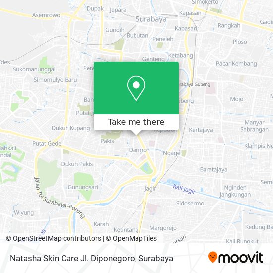 Natasha Skin Care Jl. Diponegoro map