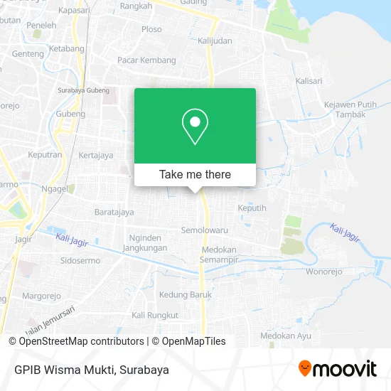 GPIB Wisma Mukti map