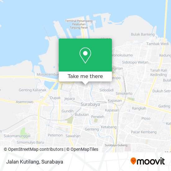 Jalan Kutilang map