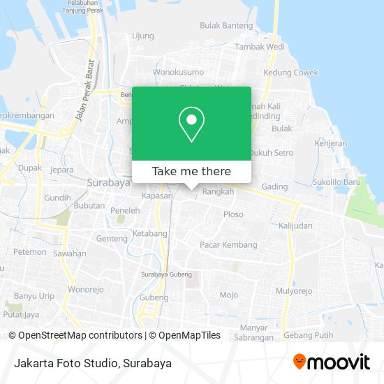 Jakarta Foto Studio map