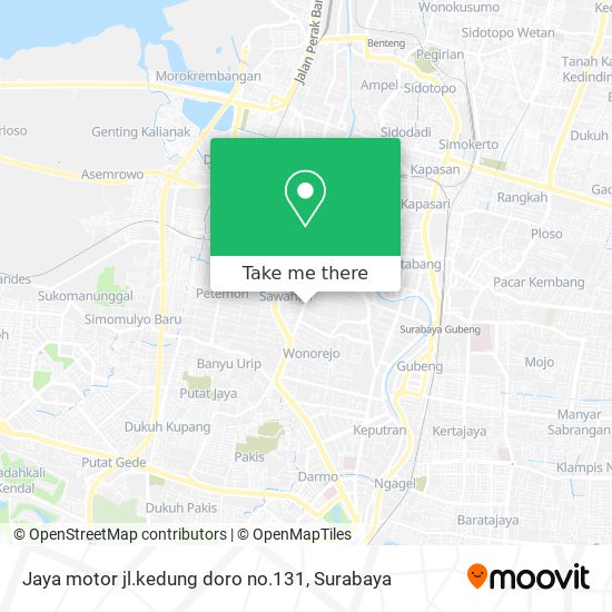 Jaya motor jl.kedung doro no.131 map