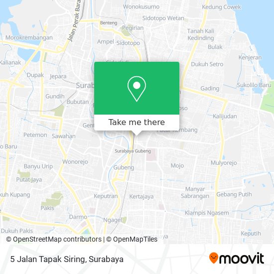 5 Jalan Tapak Siring map