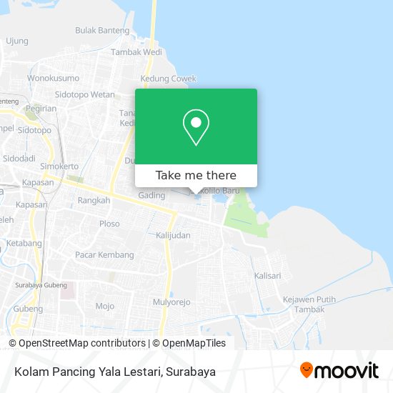 Kolam Pancing Yala Lestari map