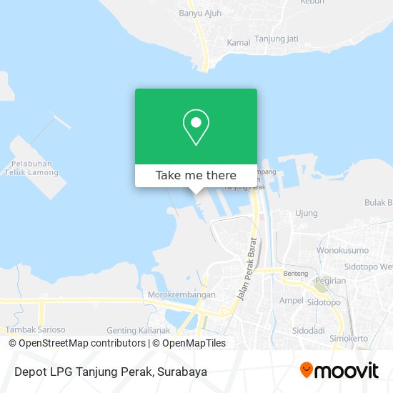 Depot LPG Tanjung Perak map