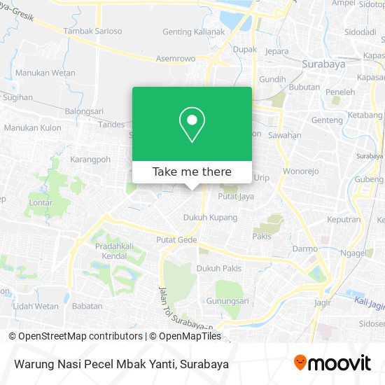 Warung Nasi Pecel Mbak Yanti map