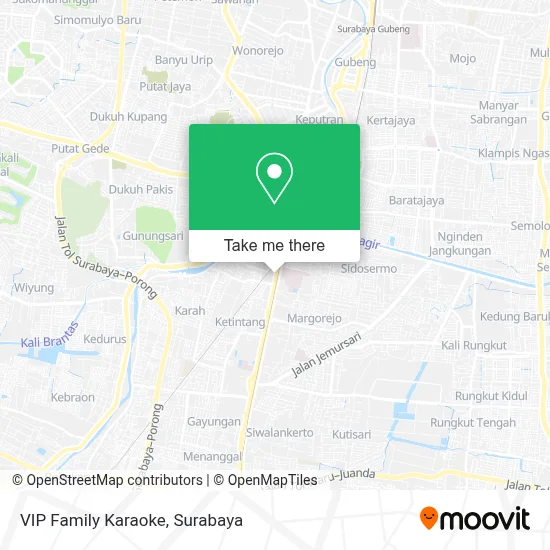 VIP Family Karaoke map
