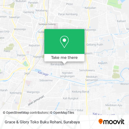 Grace & Glory Toko Buku Rohani map