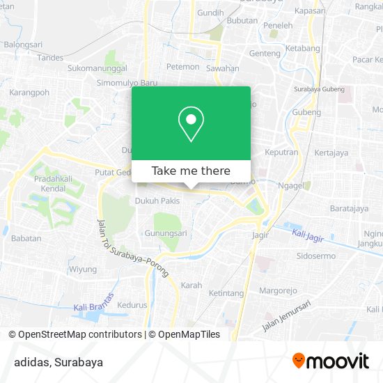 adidas map