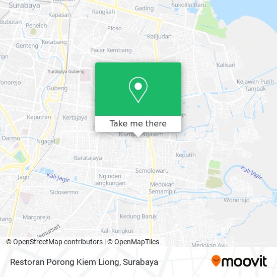 Restoran Porong Kiem Liong map