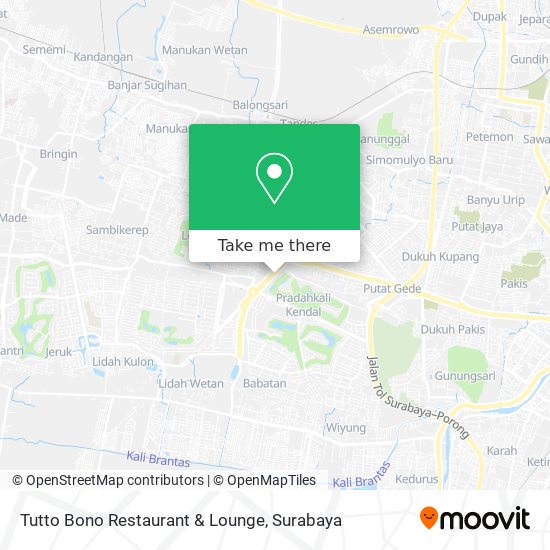 Tutto Bono Restaurant & Lounge map