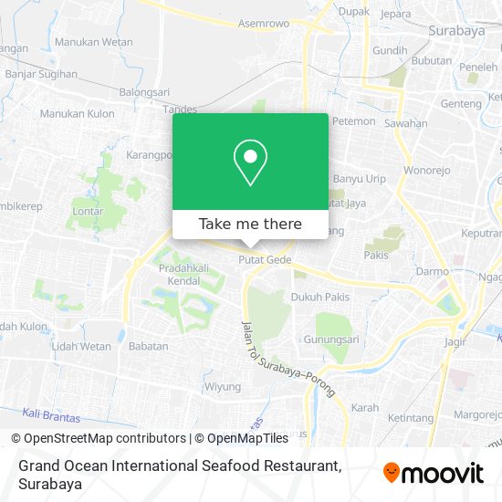 Grand Ocean International Seafood Restaurant map