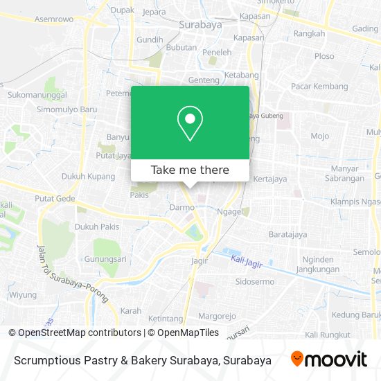 Scrumptious Pastry & Bakery Surabaya map