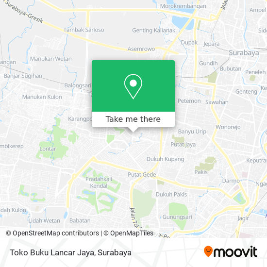 Toko Buku Lancar Jaya map