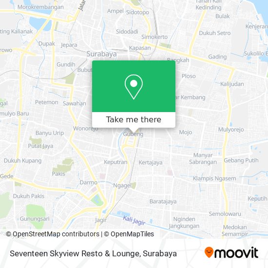 Seventeen Skyview Resto & Lounge map