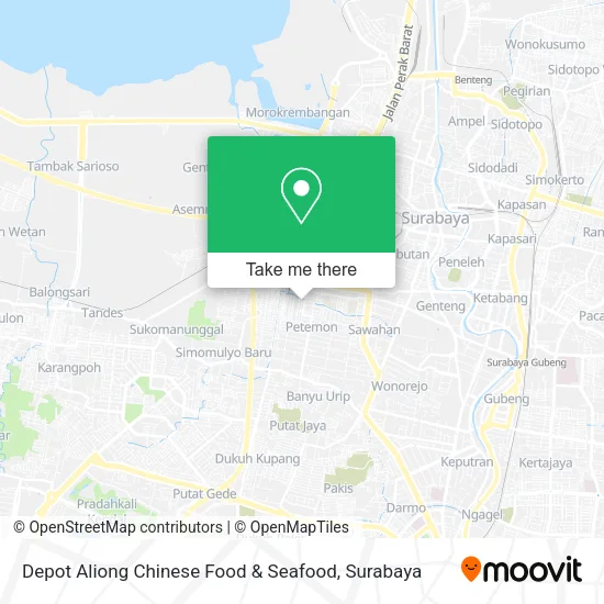 Depot Aliong Chinese Food & Seafood map