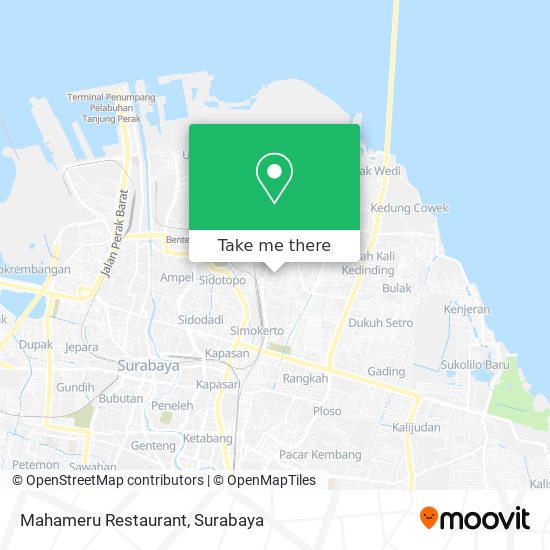 Mahameru Restaurant map
