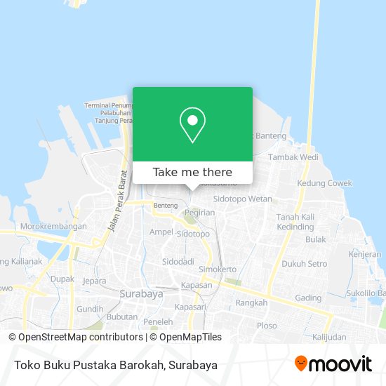 Toko Buku Pustaka Barokah map