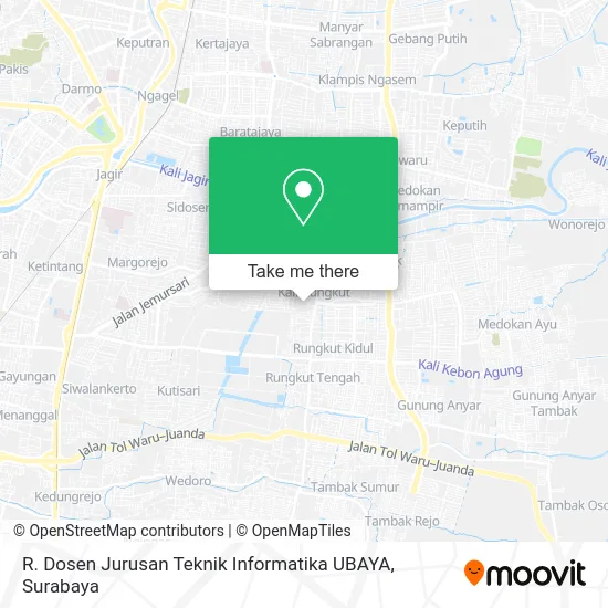 R. Dosen Jurusan Teknik Informatika UBAYA map