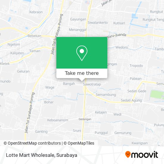 Lotte Mart Wholesale map