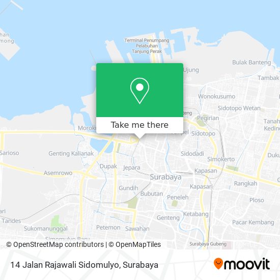 14 Jalan Rajawali Sidomulyo map