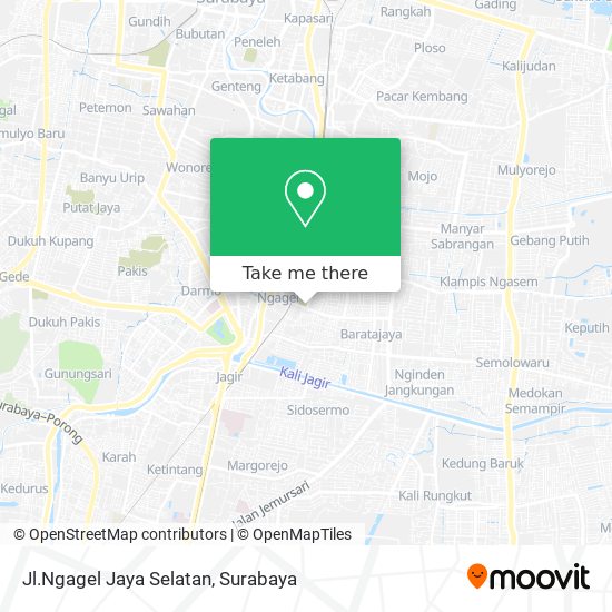 Jl.Ngagel Jaya Selatan map